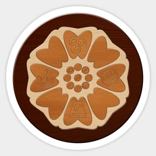 Order of the White Lotus Sticker